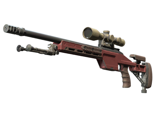 Souvenir SSG 08 | Red Stone (Field-Tested)