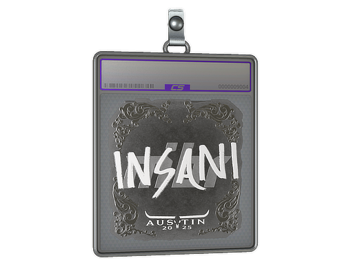 Sticker Slab | insani (Foil) | Austin 2025