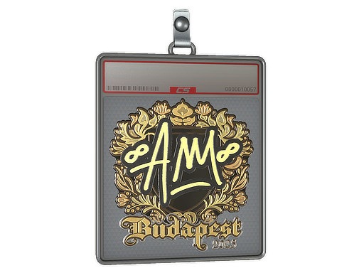 Sticker Slab | AW (Gold) | Budapest 2025