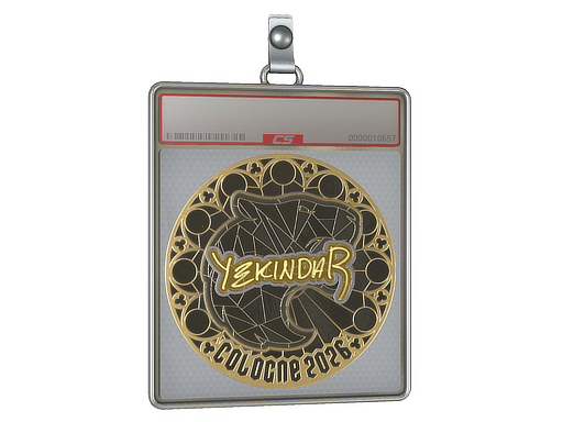Sticker Slab | YEKINDAR (Gold) | Cologne 2026