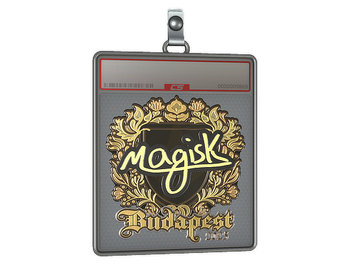 Sticker Slab | Magisk (Gold) | Budapest 2025