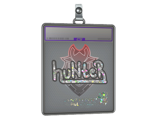 Sticker Slab | huNter (Glitter) | Antwerp 2022