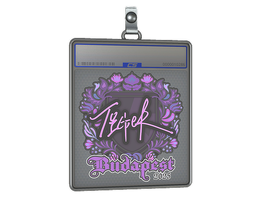 Sticker Slab | Tiger | Budapest 2025