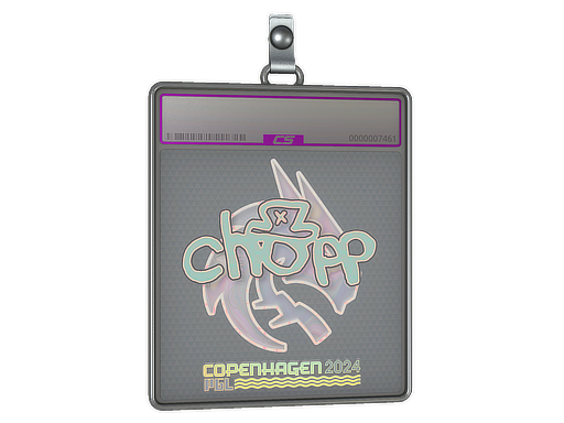 Sticker Slab | chopper (Holo) | Copenhagen 2024