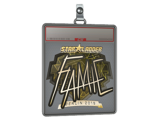 Sticker Slab | flamie (Gold) | Berlin 2019