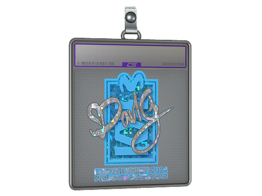 Sticker Slab | dav1g (Glitter) | Copenhagen 2024