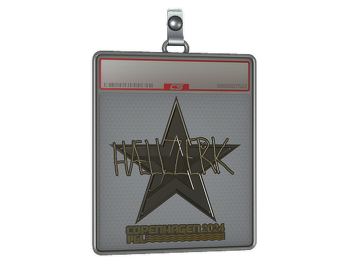 Sticker Slab | hallzerk (Gold) | Copenhagen 2024