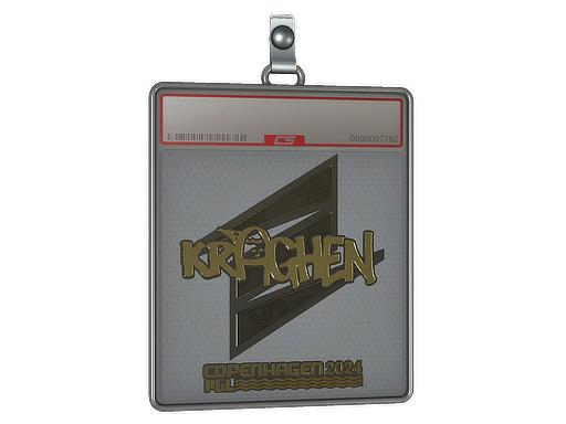 Sticker Slab | kraghen (Gold) | Copenhagen 2024