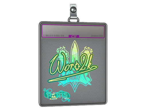 Sticker Slab | Woro2k (Holo) | Paris 2023