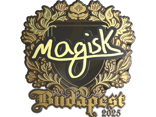 Sticker | Magisk (Gold) | Budapest 2025