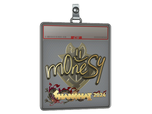 Sticker Slab | m0NESY (Gold) | Shanghai 2024