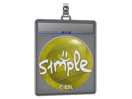 Sticker Slab | s1mple | Katowice 2019