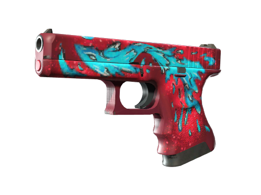 Souvenir Glock-18 | Water Elemental (Minimal Wear)