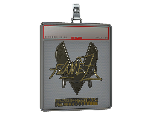 Sticker Slab | FlameZ (Gold) | Copenhagen 2024