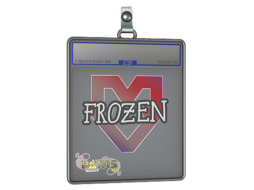 Sticker Slab | frozen | Paris 2023