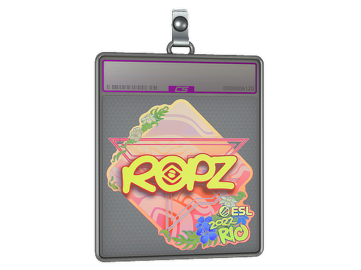 Sticker Slab | ropz (Holo) | Rio 2022