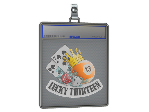 Sticker Slab | Lucky 13