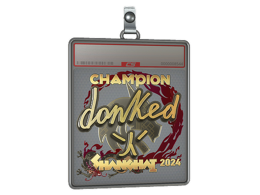 Sticker Slab | donk (Gold, Champion) | Shanghai 2024