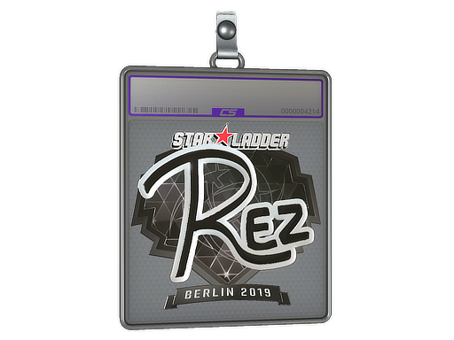 Sticker Slab | REZ (Foil) | Berlin 2019