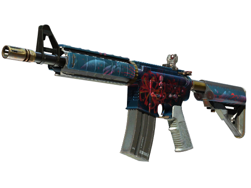 Souvenir M4A4 | Spider Lily (Well-Worn)