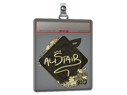 Sticker Slab | aliStair (Gold) | Rio 2022