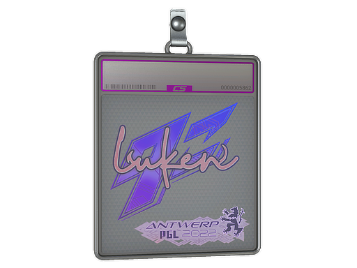 Sticker Slab | luken (Holo) | Antwerp 2022