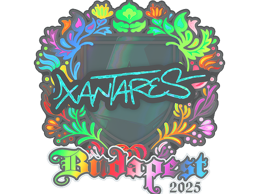 Sticker | XANTARES (Holo) | Budapest 2025