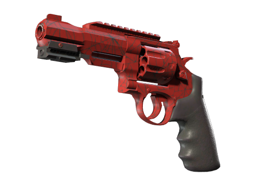 Souvenir R8 Revolver | Crimson Web (Minimal Wear)