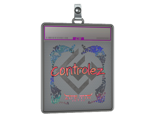 Sticker Slab | controlez (Holo) | Austin 2025