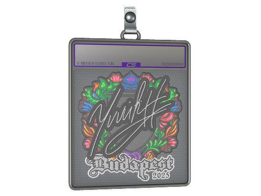 Sticker Slab | yuurih (Embroidered) | Budapest 2025