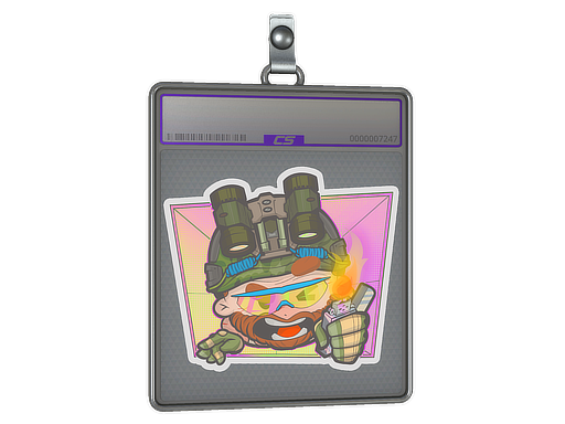 Sticker Slab | Try Hard (Holo)