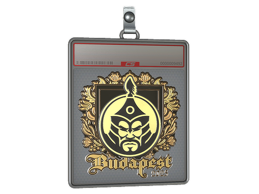 Sticker Slab | The Mongolz (Gold) | Budapest 2025