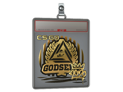 Sticker Slab | GODSENT (Gold) | 2020 RMR