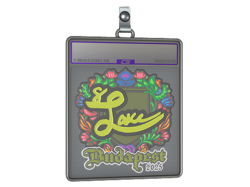 Sticker Slab | Lake (Embroidered) | Budapest 2025