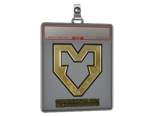 Sticker Slab | MOUZ (Gold) | Copenhagen 2024