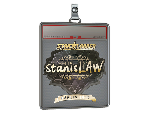 Sticker Slab | stanislaw (Gold) | Berlin 2019