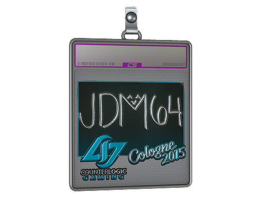 Sticker Slab | jdm64 (Foil) | Cologne 2015