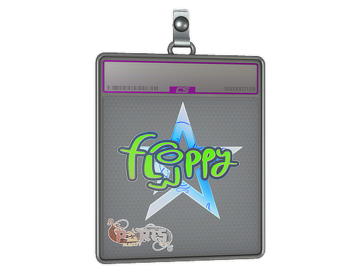 Sticker Slab | floppy (Holo) | Paris 2023