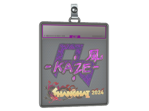 Sticker Slab | Kaze (Holo) | Shanghai 2024