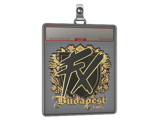 Sticker Slab | Fluxo (Gold) | Budapest 2025