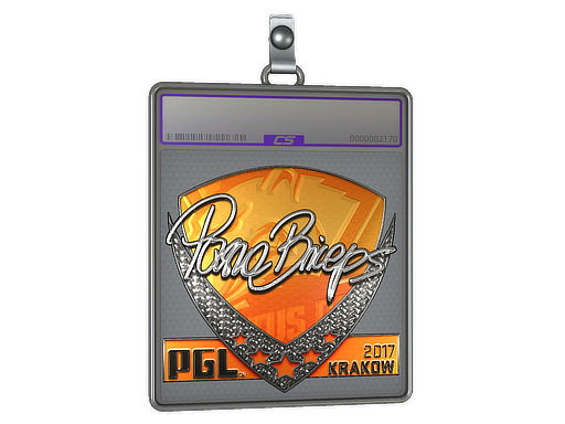 Sticker Slab | pashaBiceps (Foil) | Krakow 2017