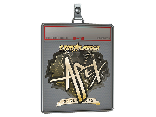 Sticker Slab | apEX (Gold) | Berlin 2019