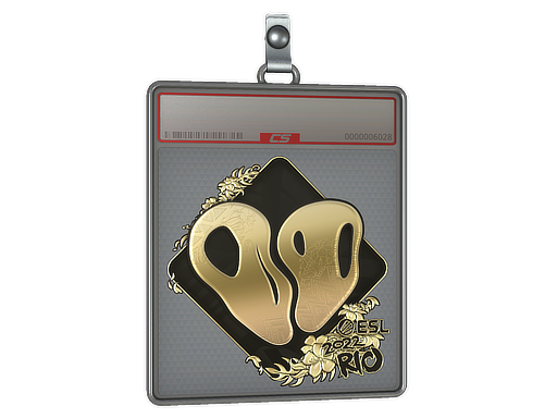 Sticker Slab | 00 Nation (Gold) | Rio 2022